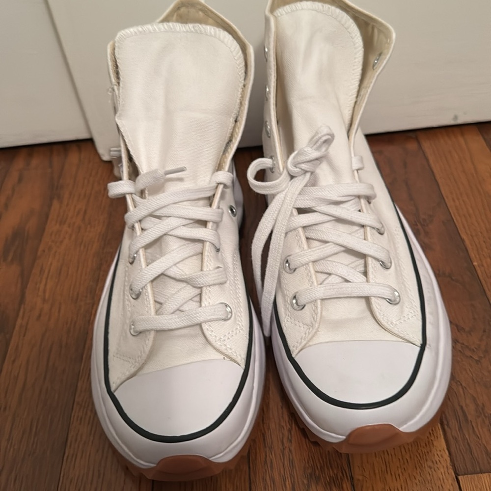 Converse Run Star Hike High-Top Sneakers - White - Picture 7 of 11